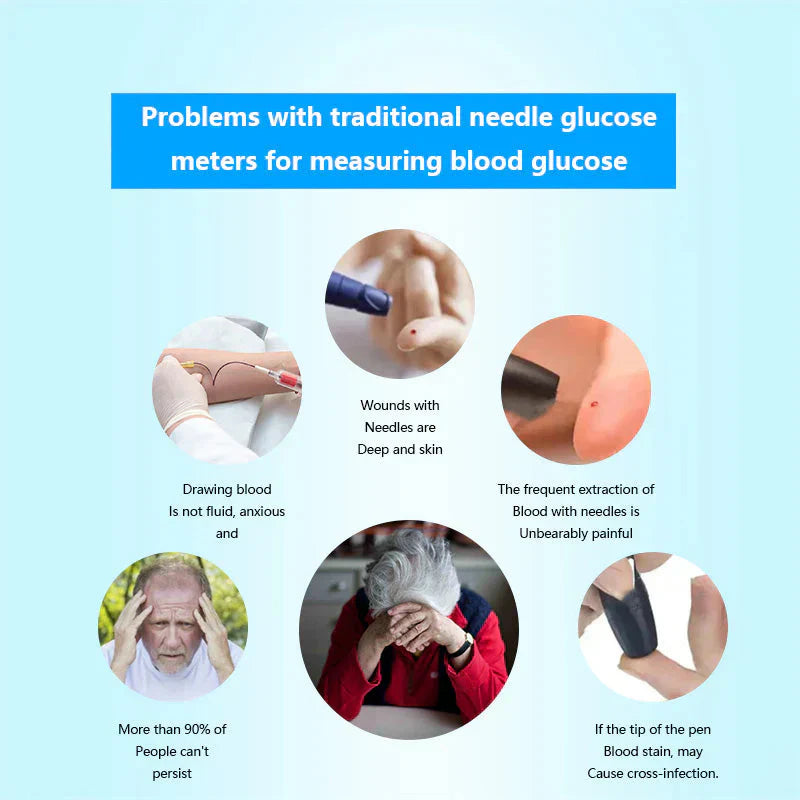 🔥Descuento del 50%🔥 Medidor de glucosa en sangre no invasivo